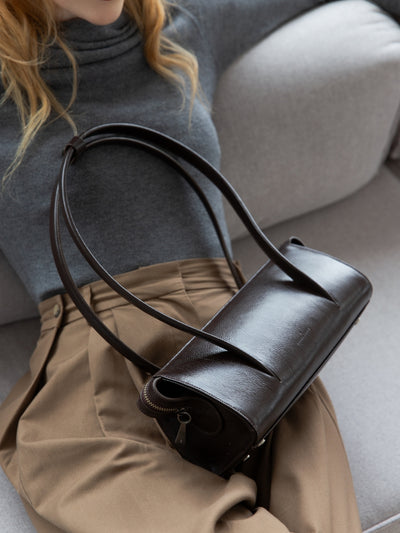 Bolsa Natasha Baguete Café