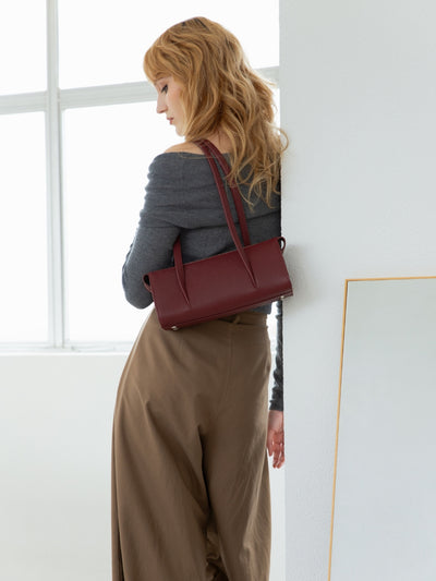 Bolsa Natasha Baguete Malbec