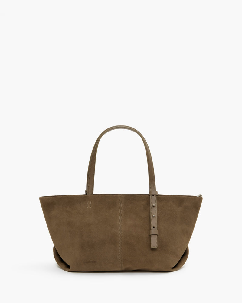 Bolsa Ana Camurça Taupe