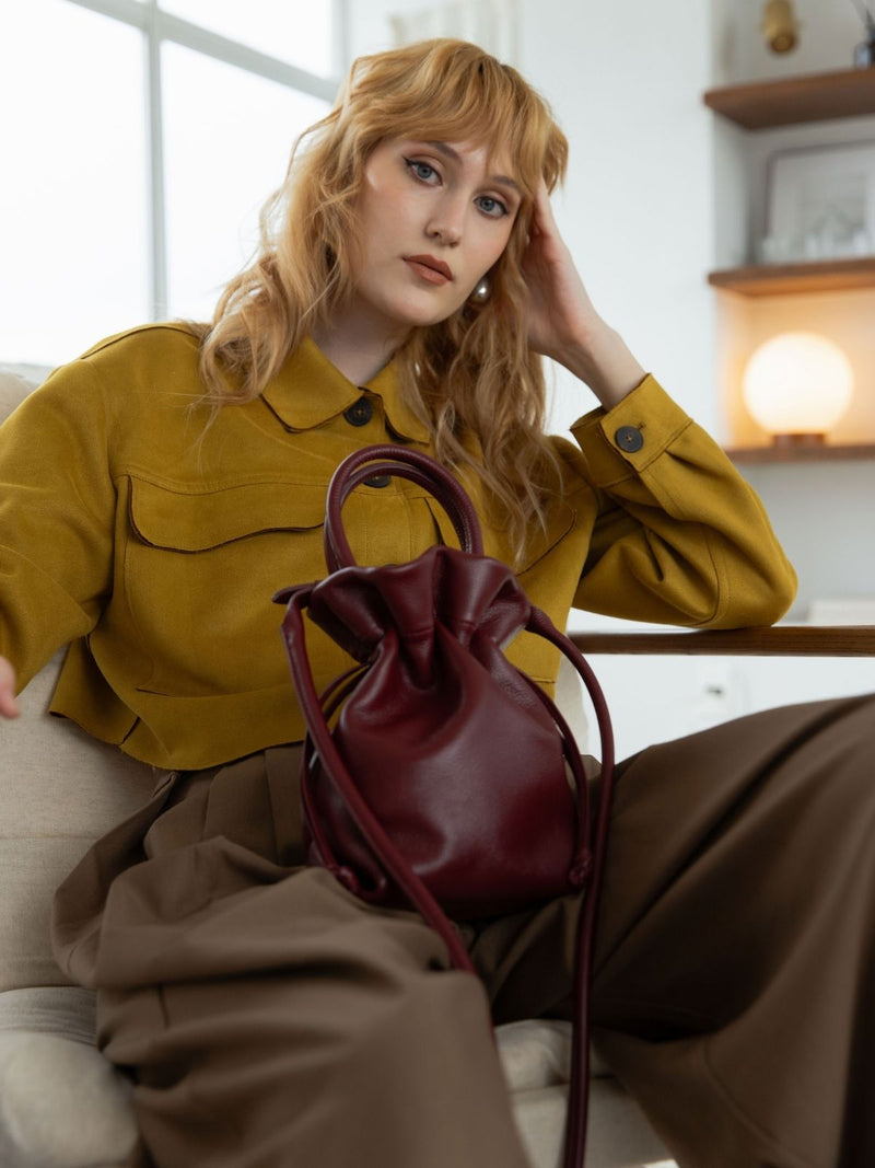Bolsa Dani Pequena Malbec
