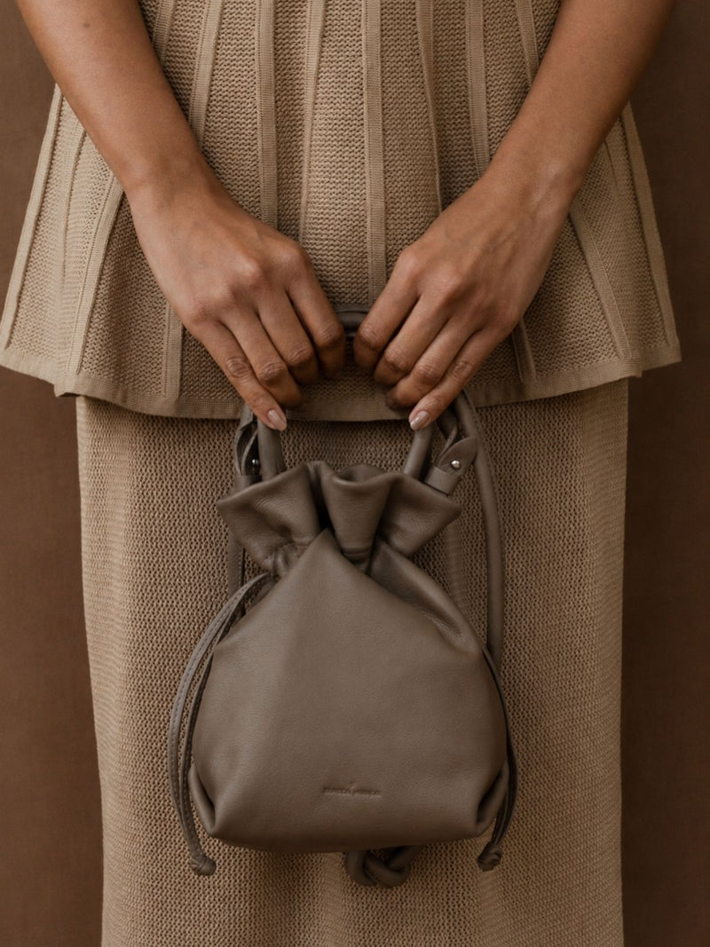Bolsa Dani Pequena Taupe