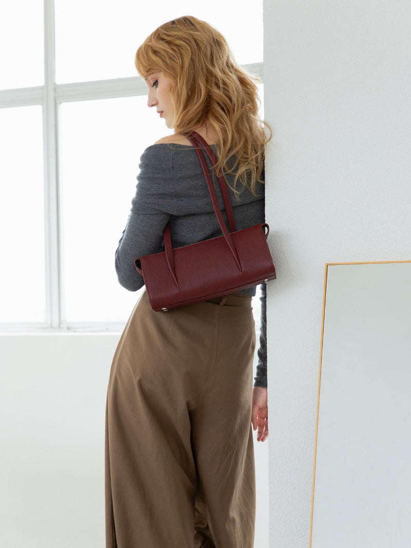 Bolsa Natasha Baguete Malbec