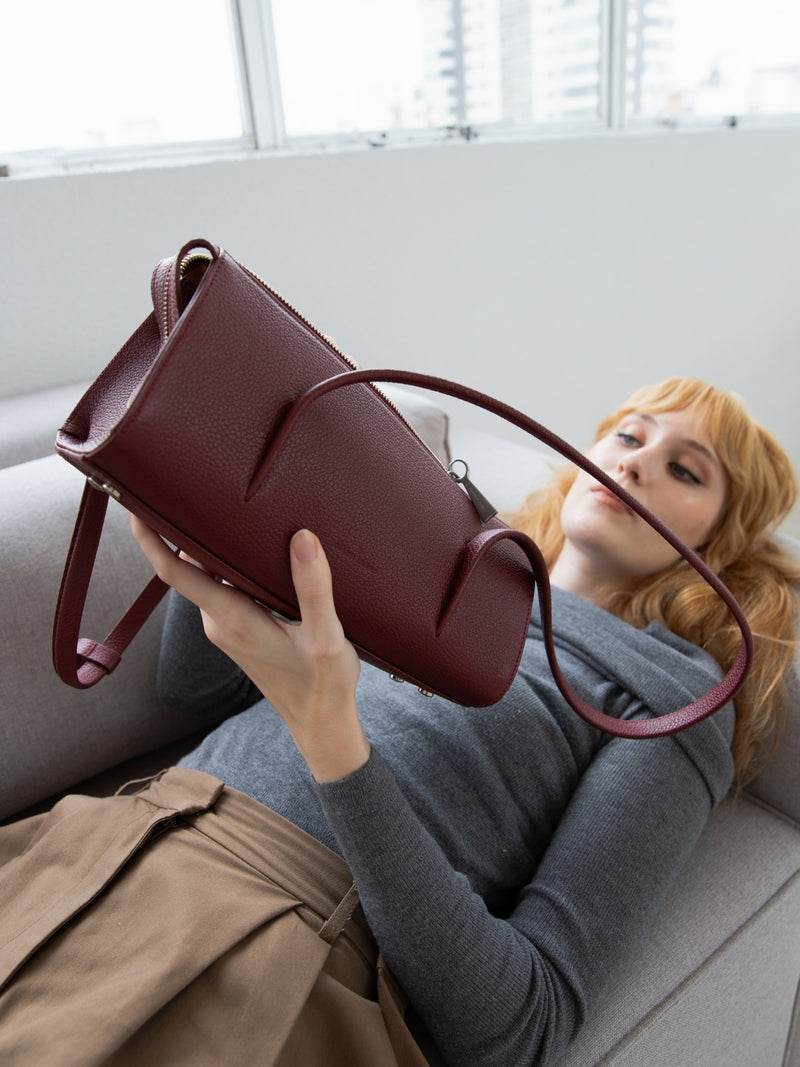 Bolsa Natasha Baguete Malbec