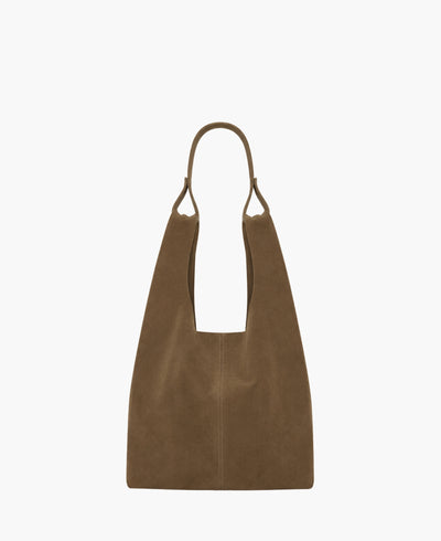 Tote Eva Camurça Taupe