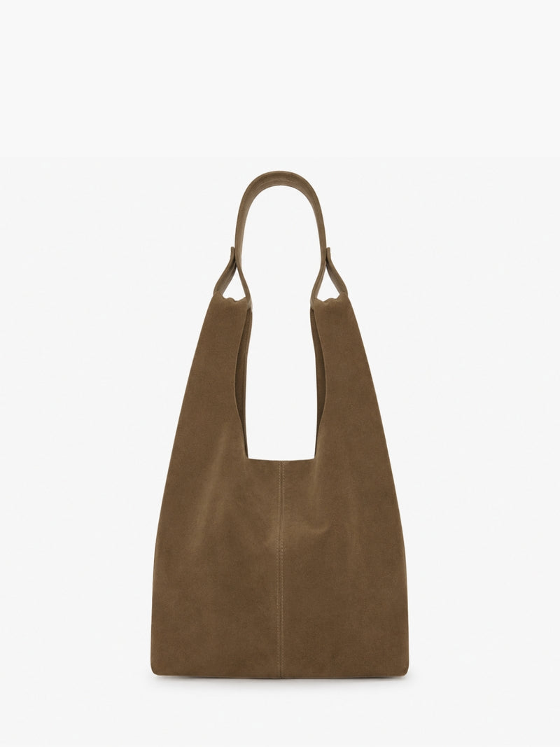Tote Eva Camurça Taupe