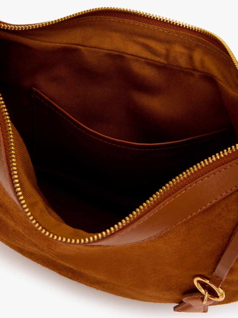 Bolsa Fefa Camurça Ferrugem