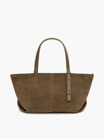 Bolsa Ana Camurça Taupe