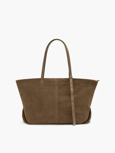 Bolsa Ana Giga Camurça Taupe