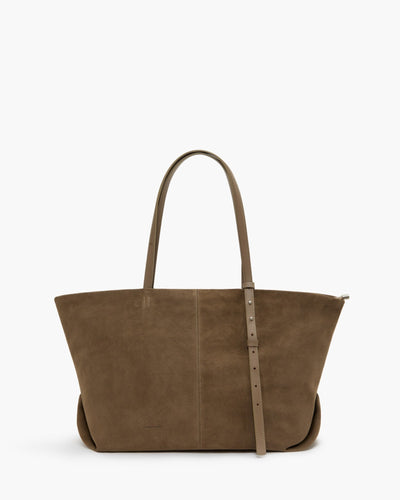 Bolsa Ana Giga Camurça Taupe